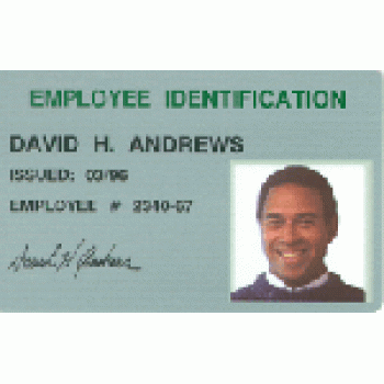 On Line Custom PVC ID Cards - 100 Cards